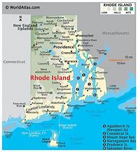 Image result for Map Rhode Island to Upstate New York