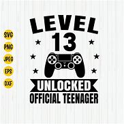 Image result for Level 13 Unlocked Official Teenager Clip Art