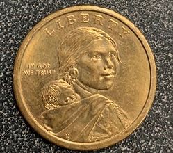 Image result for Undated Sacagawea Dollar