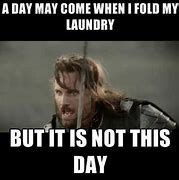 Image result for Walking Laundry for Folding Meme