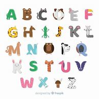 Image result for Animal Alphabet Freepik