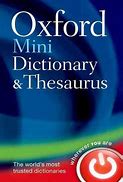 Image result for Electronic Oxford Dictionary and Thesaurus