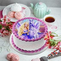 Image result for Barbie Unicorn Cake