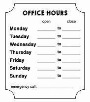 Image result for New Hour Sign Template Free