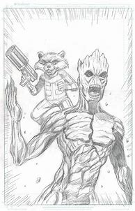 Image result for Guardians of the Galaxy Rocket Raccoon and Groot