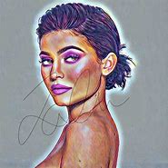 Image result for Kylie Jenner Drawing