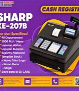 Image result for Sharp Cash Register 207B