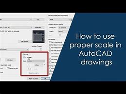 Image result for How to Plot Scale in AutoCAD
