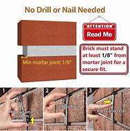 Image result for Brick Clips for Hanging