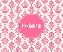 Image result for Pink Damask Pattern
