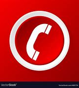 Image result for Call Icon in Red