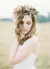 Image result for Bridal Hair Flower Crown