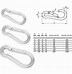 Image result for Spring Clip Carabiner