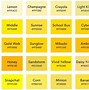 Image result for Bright Yellow CMYK