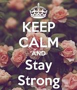 Image result for Keep Calm and Be Strong