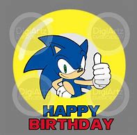 Image result for Happy Birthday Sonic