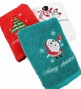 Image result for Blue Snowman Christmas Towels