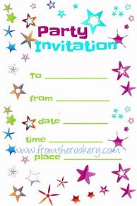 Image result for Free Printable Photo Invitations