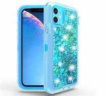 Image result for Blue Liquid Glitter iPhone Case