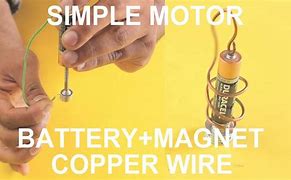Image result for Simple Motor Battery Magnet