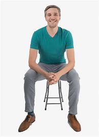 Image result for person sitting in a chair