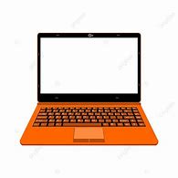 Image result for Orange Laptop Cartoon
