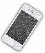 Image result for iPhone 4S Cracked Screen