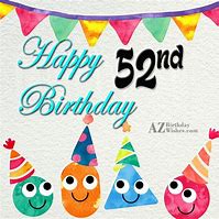 Image result for Happy 52 Birthday Sister