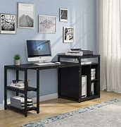 Image result for Modern Computer Desk with Printer Shelf