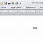 Image result for Microsoft Word Ebook Template