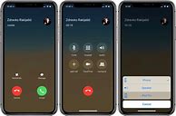 Image result for iPhone On Call Screen