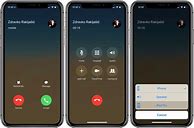 Image result for Ihpone Receiving Call Screen