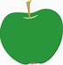 Image result for Green Apple Vector Art
