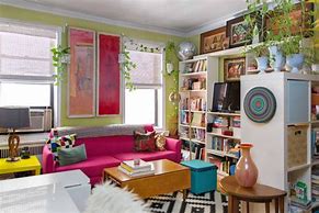 Image result for Colorful Studio Apartment