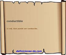 Image result for conductible