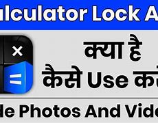 Image result for Calculator App Lock