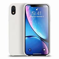 Image result for iPhone XR with White Silicone Case