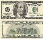 Image result for Blue 100 Dollar Bill