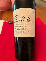 Image result for Carlisle Zinfandel Martinelli Road