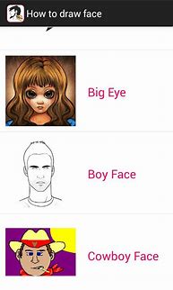 Image result for Android Human Face Drawing