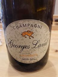 Image result for Georges Laval Champagne Garennes Demi Sec
