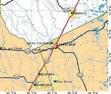 Image result for Cleveland Texas Map