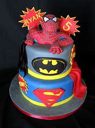 Image result for SuperHeroes Cake