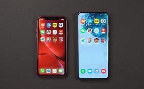 Image result for iPhone XR vs Samsung S20
