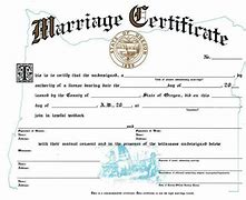 Image result for Delaware Marriage Certificate