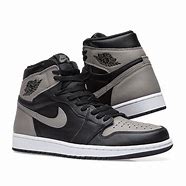 Image result for Black and White High Top Jordan's