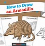 Image result for Holiday Armadillo Outline