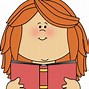 Image result for Girl Reading Book Clip Art