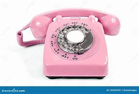 Image result for Pink Rotary Dial Phone