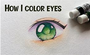 Image result for Watercolor Anime Eyes
